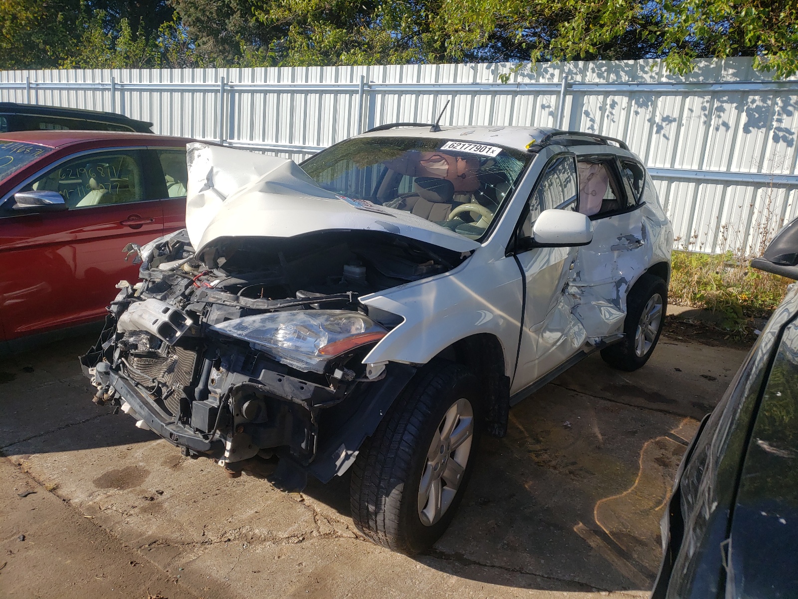 Photo 2 from auction – 2007 NISSAN MURANO SL with VIN JN8AZ08W07W610897