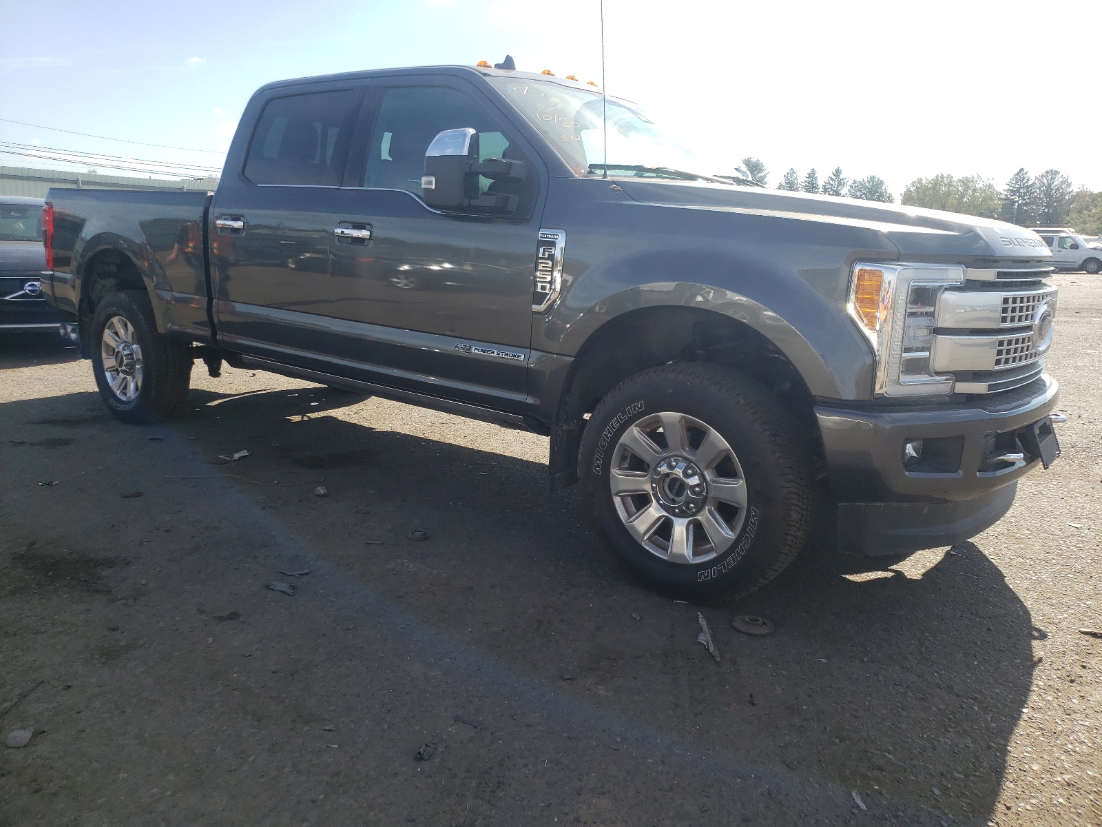 FORD F250 SUPER 2019 with VIN 1FT7W2BT0KEE15745 - Photo from auction
