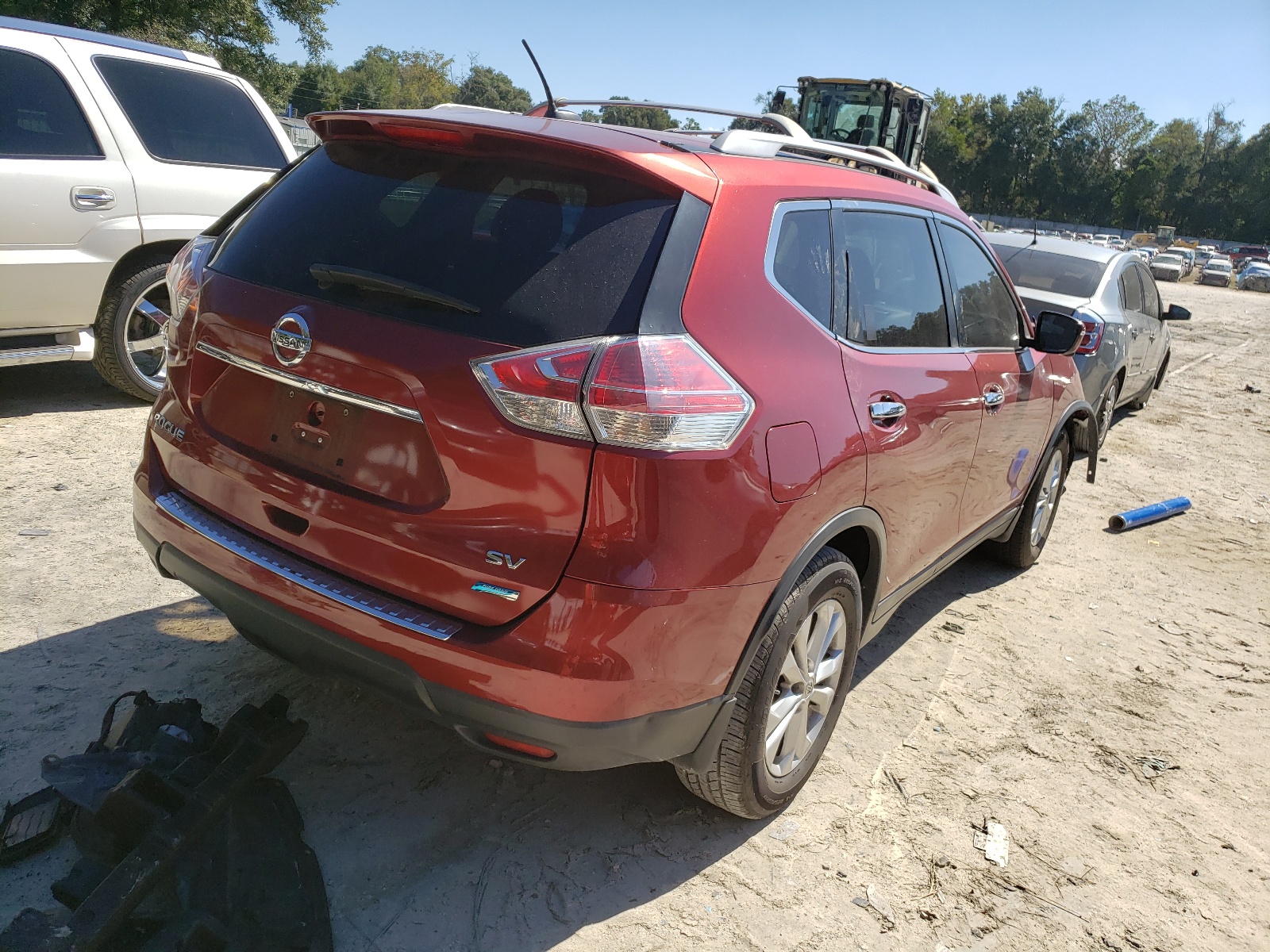 Photo 4 from auction – 2014 NISSAN ROGUE S with VIN 5N1AT2ML5EC812830