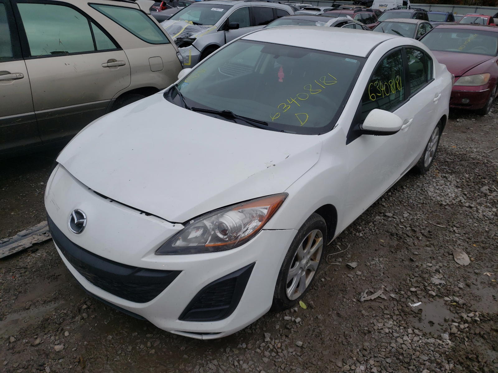 Photo 2 from auction – 2011 MAZDA 3 I with VIN JM1BL1VGXB1436606