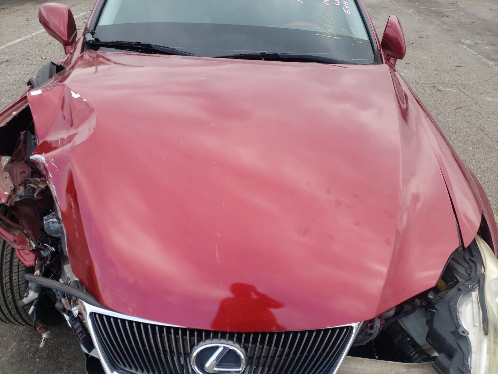 Photo 7 from auction – 2008 LEXUS IS 250 with VIN JTHBK262485078673