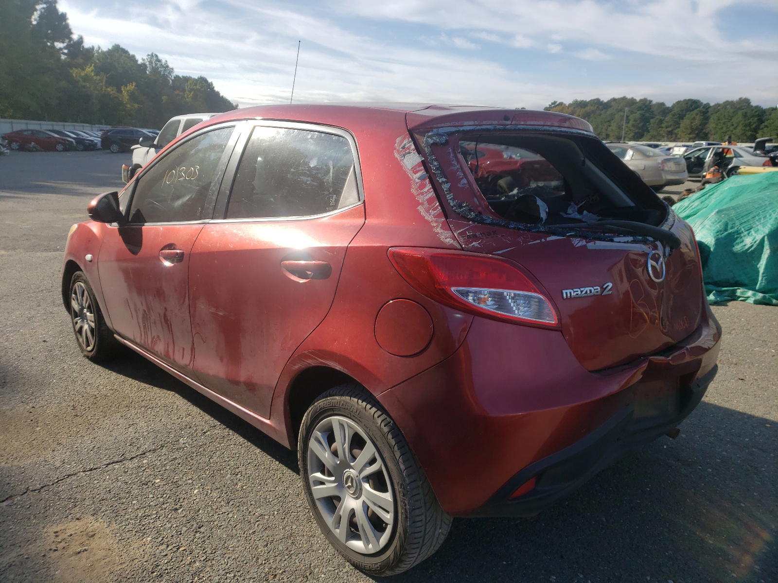 Photo 3 from auction – 2014 MAZDA MAZDA2 SPO with VIN JM1DE1KY0E0171608