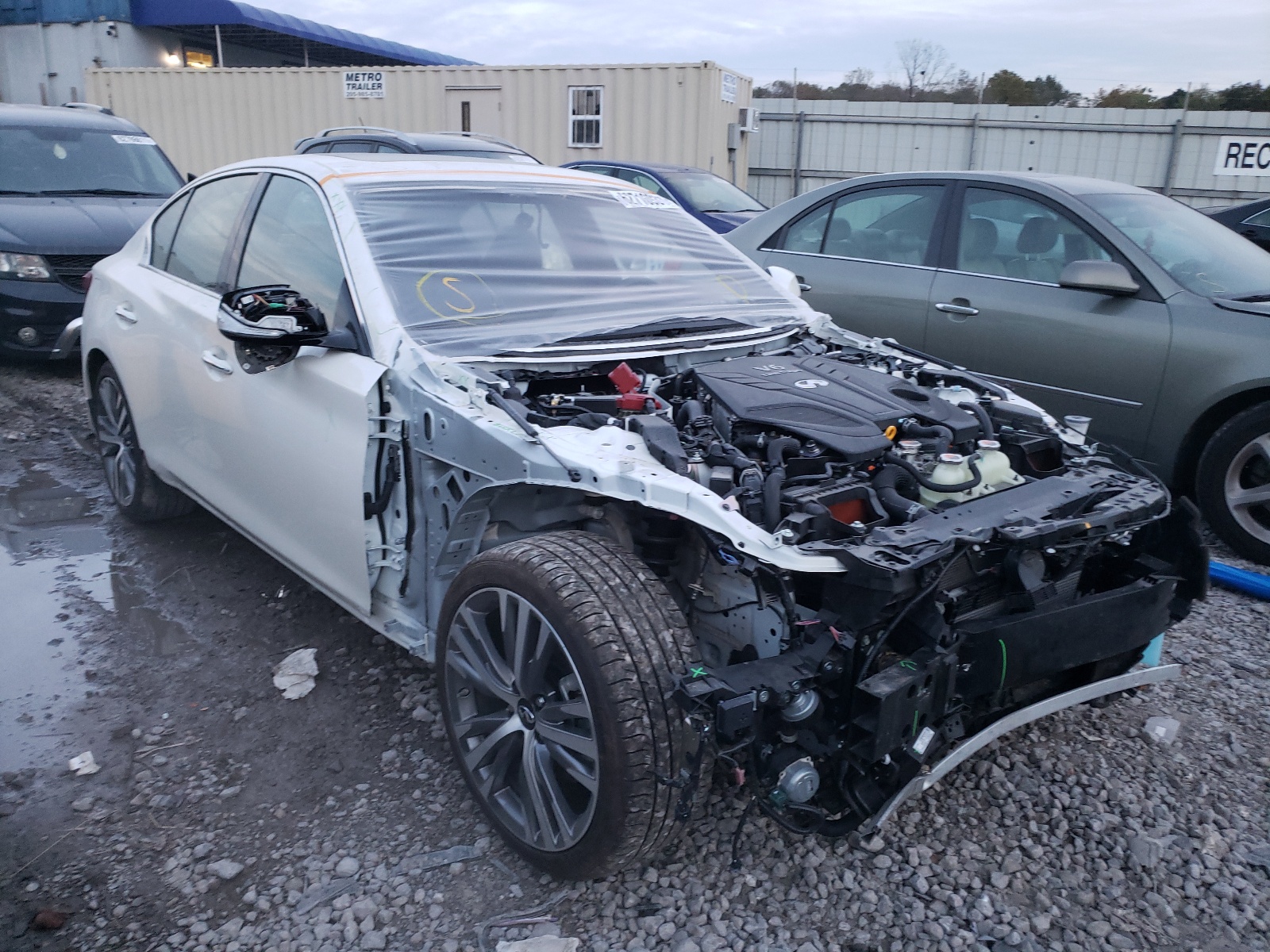 INFINITI Q50 SENSOR 2021 with VIN JN1EV7CP2MM701293 - Photo from auction