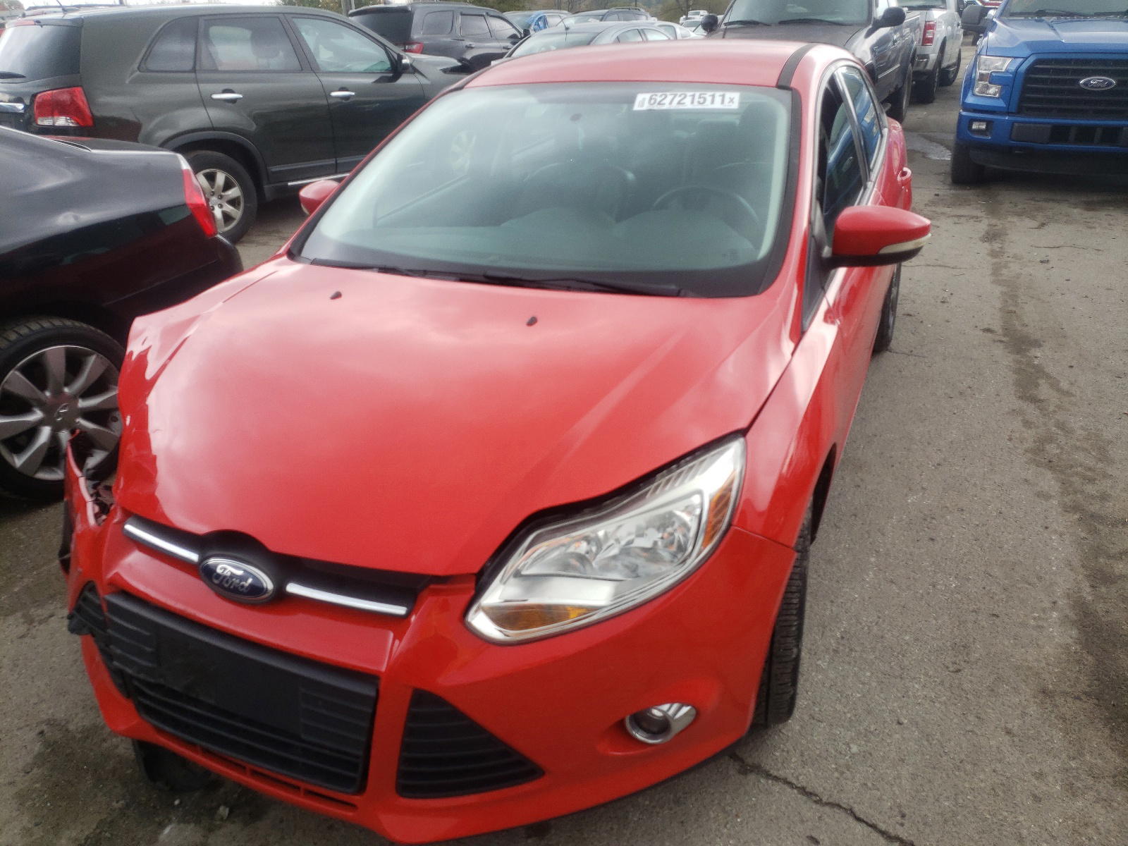 Photo 2 from auction – 2014 FORD FOCUS SE with VIN 1FADP3F25EL333376