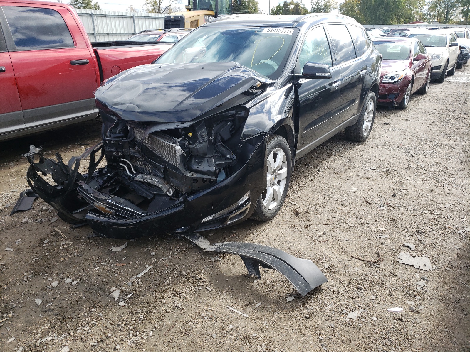 Photo 2 from auction – 2017 CHEVROLET TRAVERSE L with VIN 1GNKRGKD9HJ344897