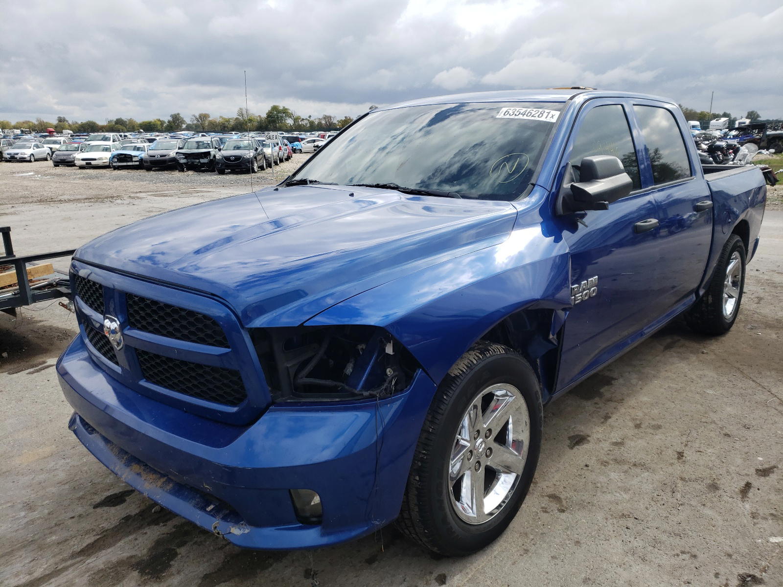 Photo 2 from auction – 2015 RAM 1500 ST with VIN 1C6RR6KT0FS789309
