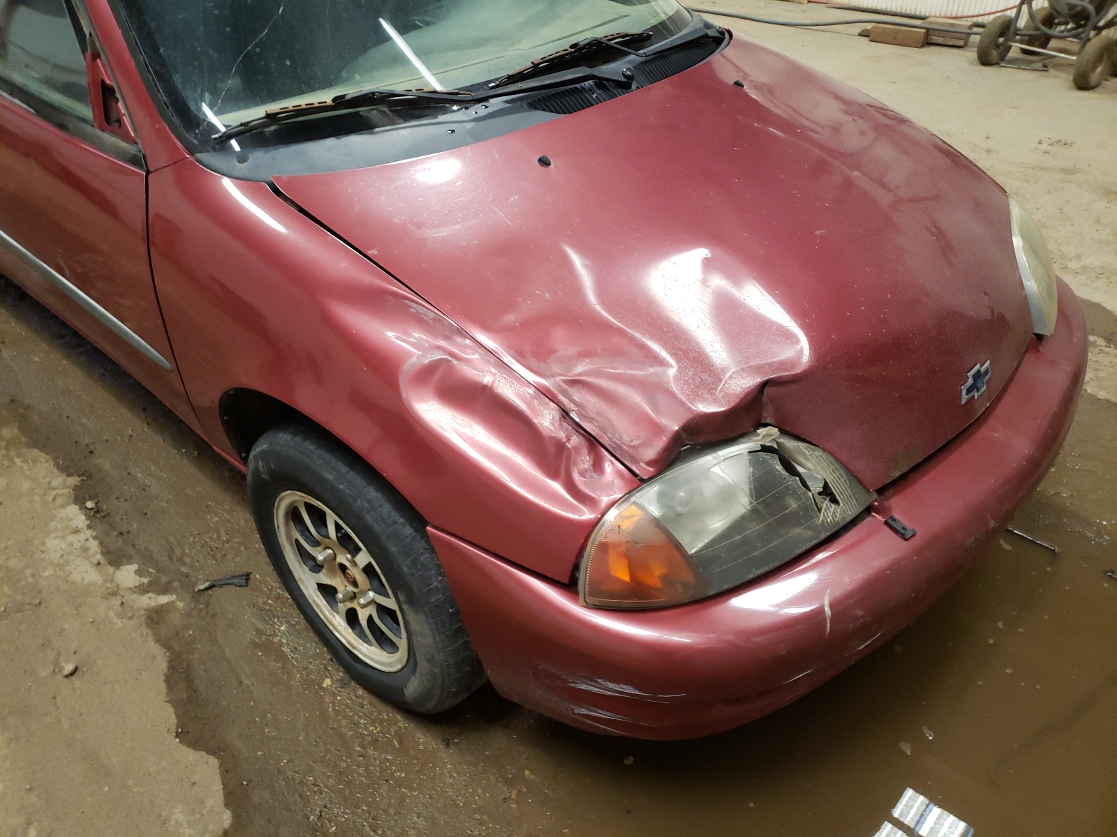 Photo 9 from auction – 2001 CHEVROLET METRO LSI with VIN 2C1MR522716709887
