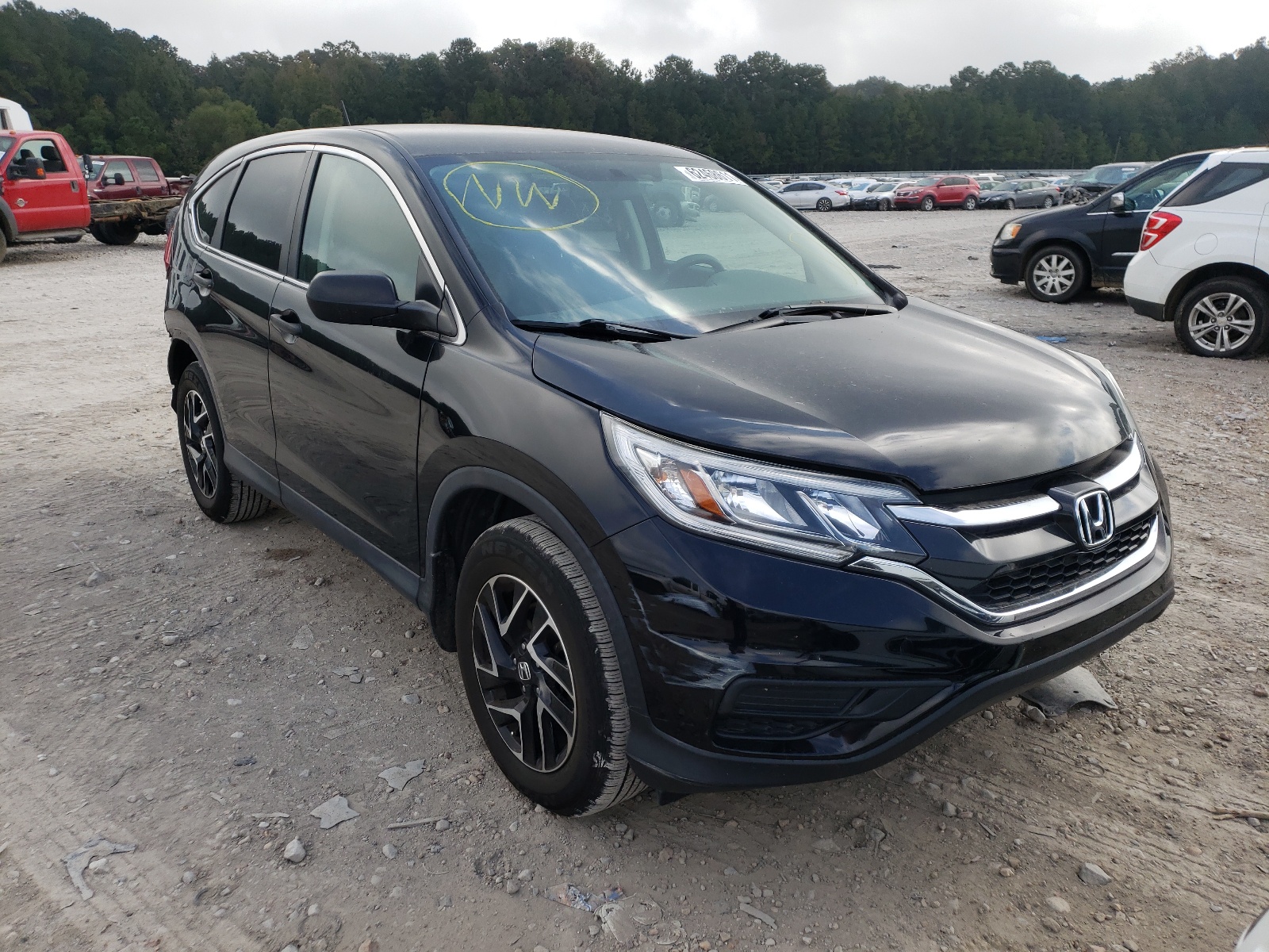 Photo 1 from auction – 2016 HONDA CR-V SE with VIN 2HKRM3H44GH551744