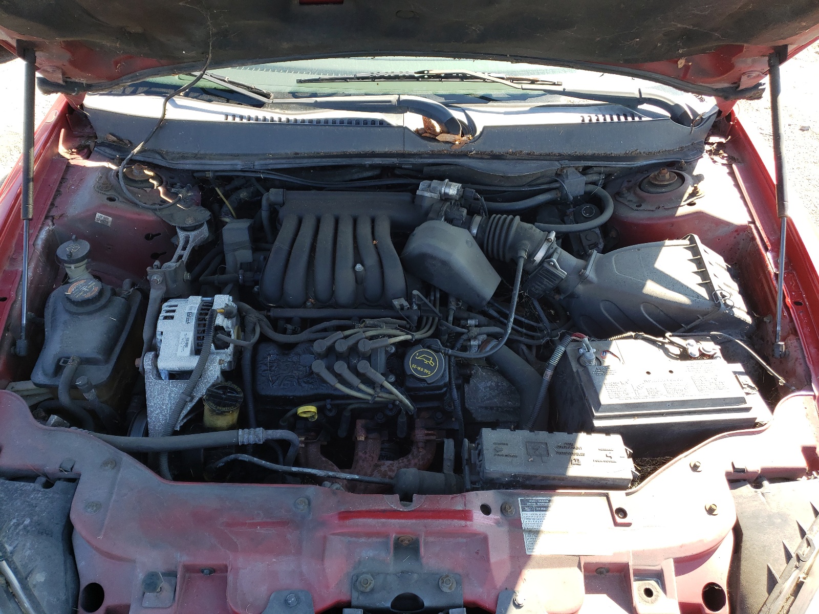 Photo 7 from auction – 2001 FORD TAURUS SES with VIN 1FAFP55UX1A155994