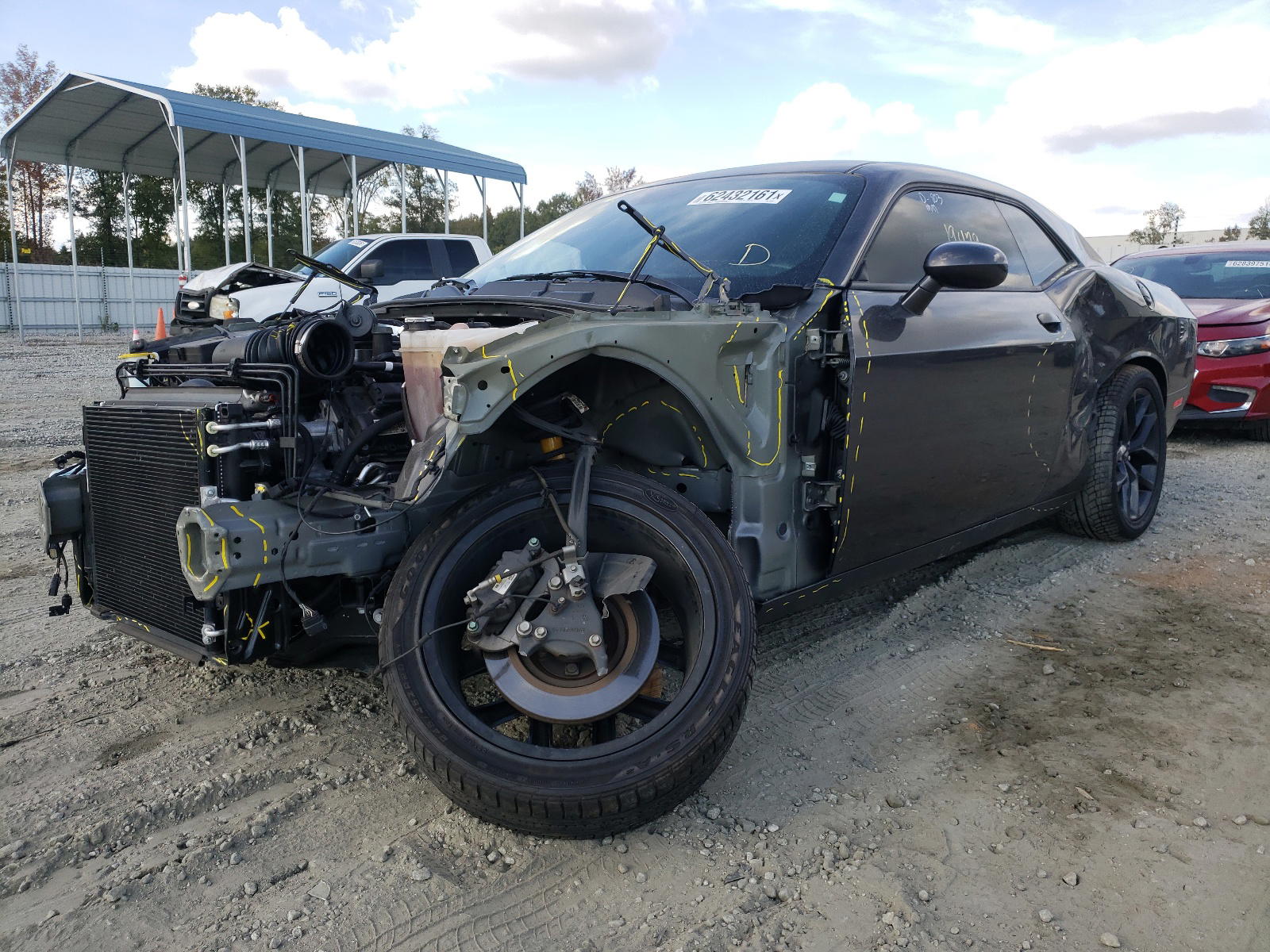 Photo 2 from auction – 2020 DODGE CHALLENGER with VIN 2C3CDZBTXLH230873