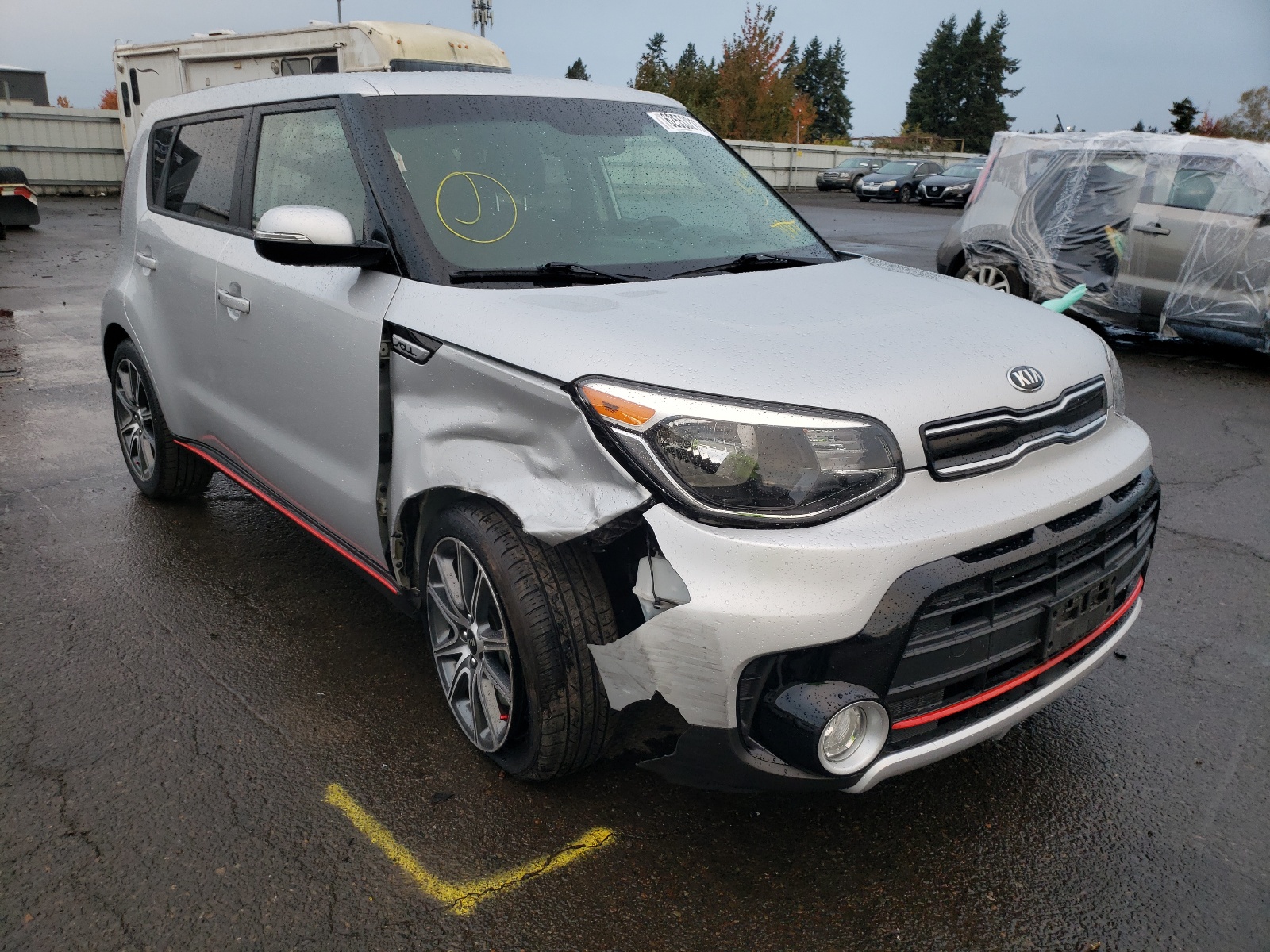 KIA SOUL ! 2018 with VIN KNDJX3AA0J7538389 - Photo from auction