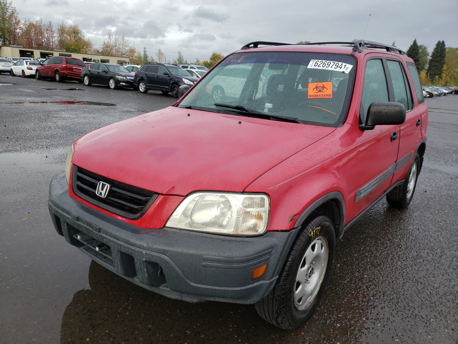 Photo 2 from auction – 2001 HONDA CR-V LX with VIN JHLRD28441C006210