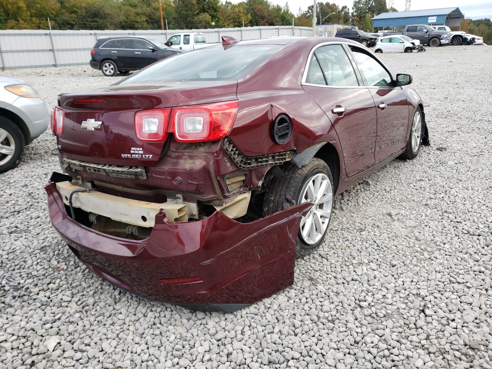 Photo 4 from auction – 2015 CHEVROLET MALIBU LTZ with VIN 1G11F5SL2FF121814