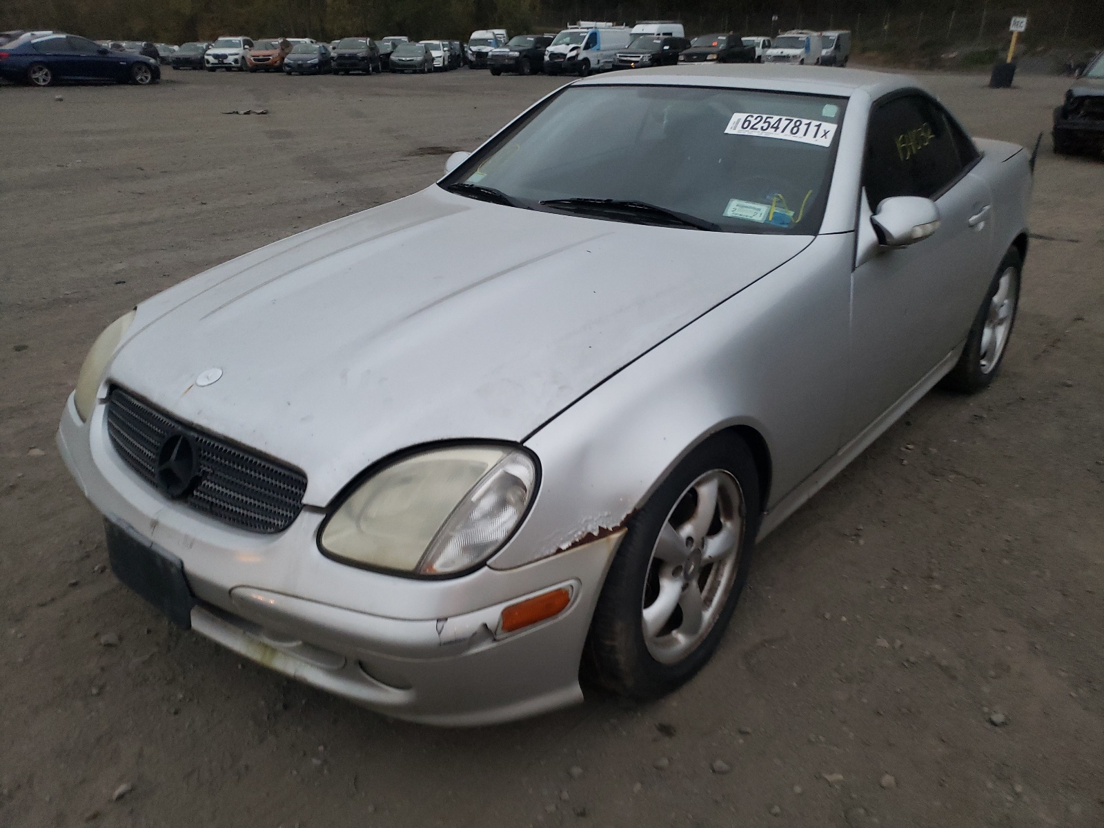 Photo 2 from auction – 2001 MERCEDES-BENZ SL-CLASS with VIN WDBKK65F81F224858