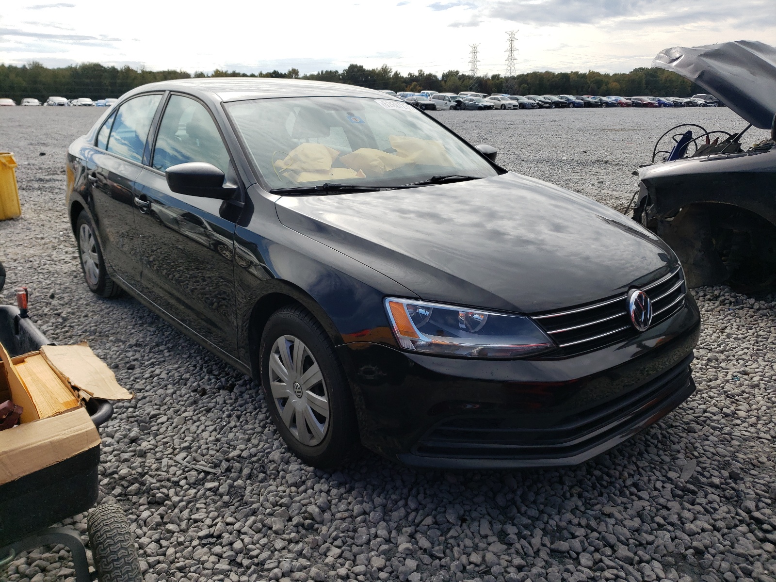 VOLKSWAGEN JETTA 2015 with VIN 3VW2K7AJ4FM280088 - Photo from auction