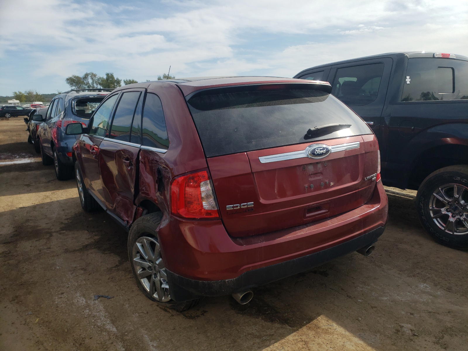Photo 3 from auction – 2014 FORD EDGE LIMIT with VIN 2FMDK4KC5EBB06388