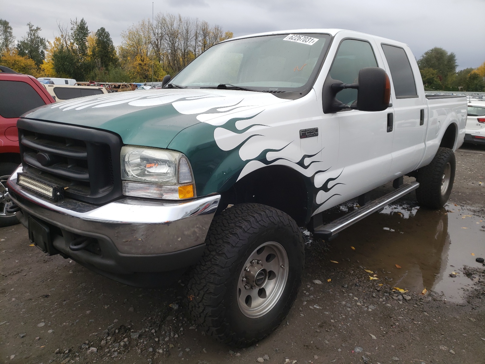 Photo 2 from auction – 2004 FORD F250 SUPER with VIN 1FTNW21L44EA87158