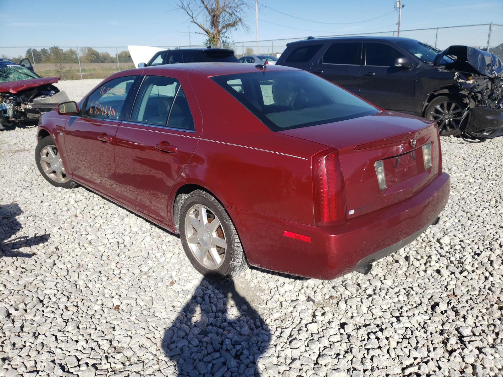 Photo 3 from auction – 2005 CADILLAC STS with VIN 1G6DW677X50187733