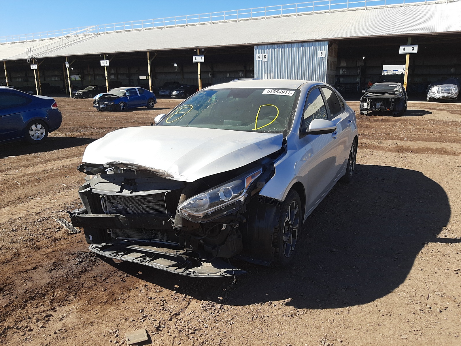 Photo 2 from auction – 2019 KIA FORTE FE with VIN 3KPF24AD0KE121053