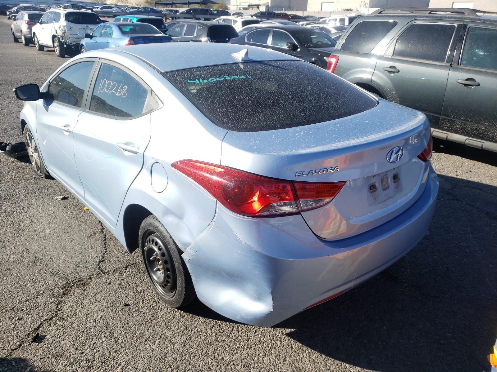 Photo 3 from auction – 2013 HYUNDAI ELANTRA GL with VIN KMHDH4AE2DU847396