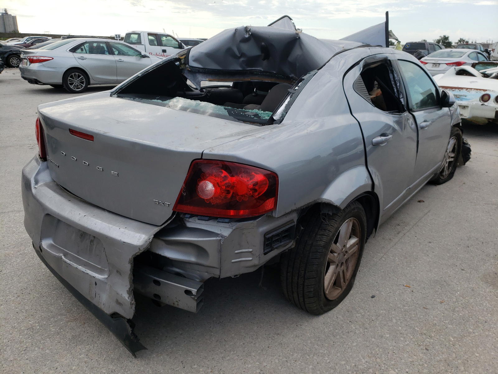 Photo 4 from auction – 2013 DODGE AVENGER SX with VIN 1C3CDZCB1DN589026