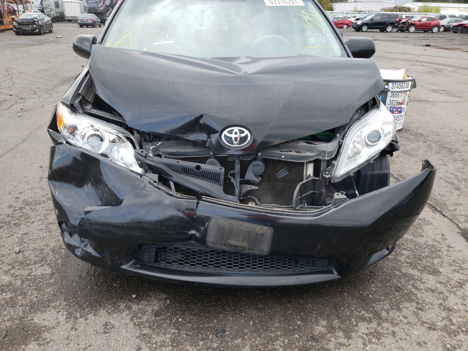 Photo 9 from auction – 2013 TOYOTA SIENNA LE with VIN 5TDKK3DC3DS396646