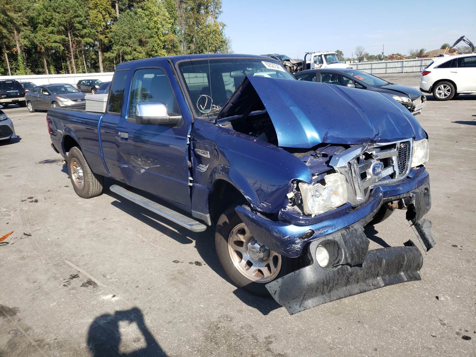 FORD RANGER SUP 2010 مع رقم تعريف المركبة 1FTKR1EE2APA73288 - صورة من المزاد