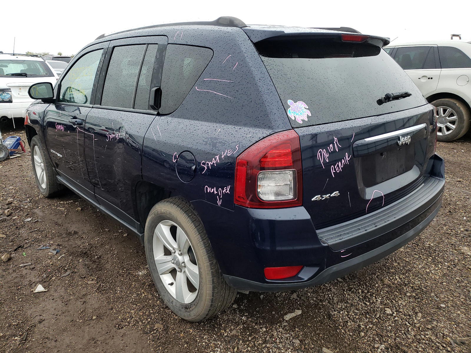Photo 3 from auction – 2014 JEEP COMPASS SP with VIN 1C4NJDBB0ED865365