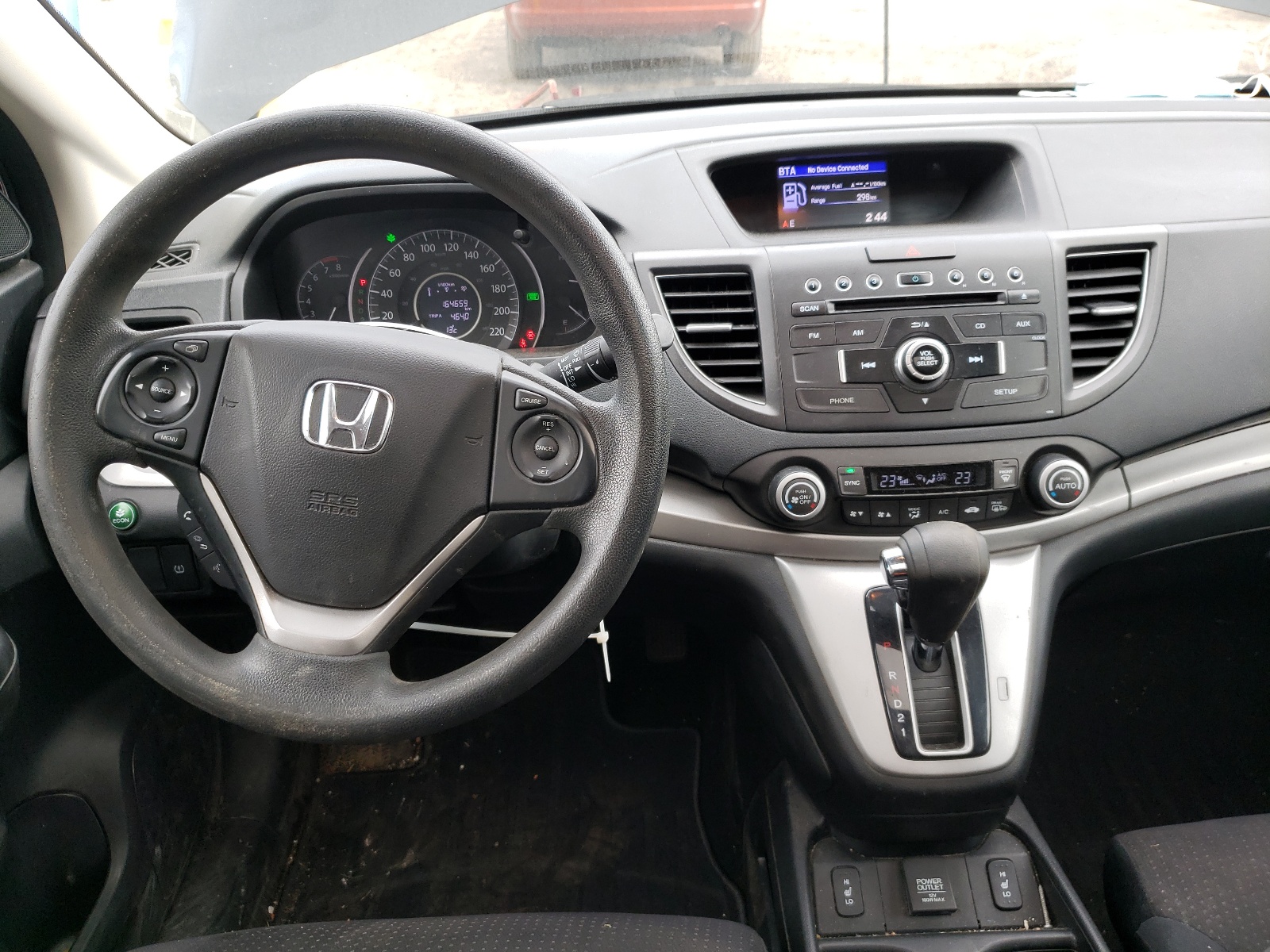 Photo 9 from auction – 2014 HONDA CR-V EX with VIN 2HKRM3H56EH001385