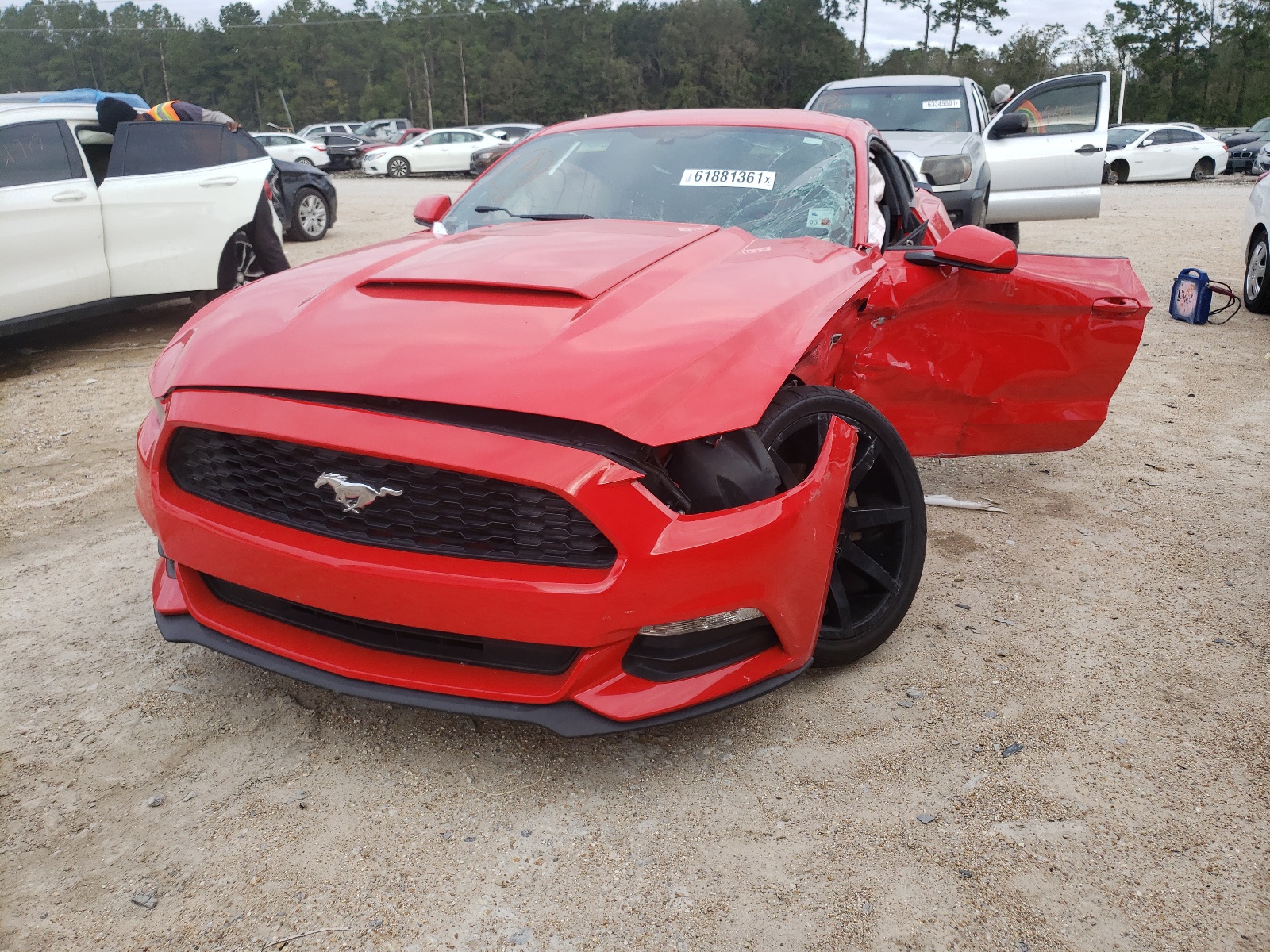 Photo 2 from auction – 2015 FORD MUSTANG with VIN 1FA6P8AM5F5301029