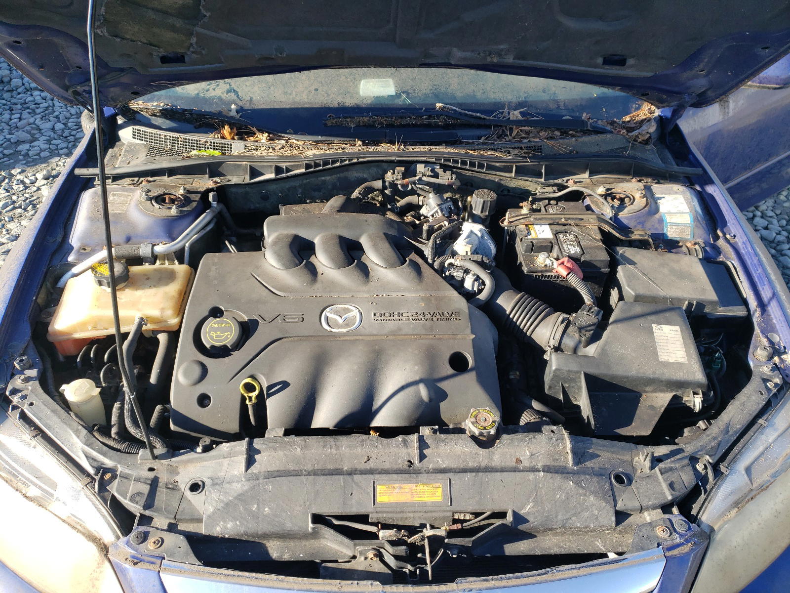 Photo 7 from auction – 2003 MAZDA 6 S with VIN 1YVFP80D735M28477