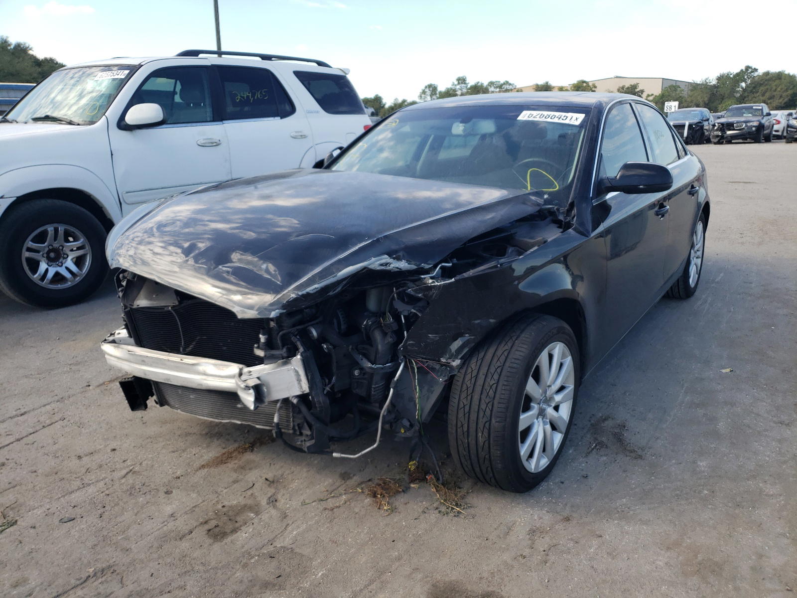 Photo 2 from auction – 2013 AUDI A4 PREMIUM with VIN WAUAFAFL1DN009371