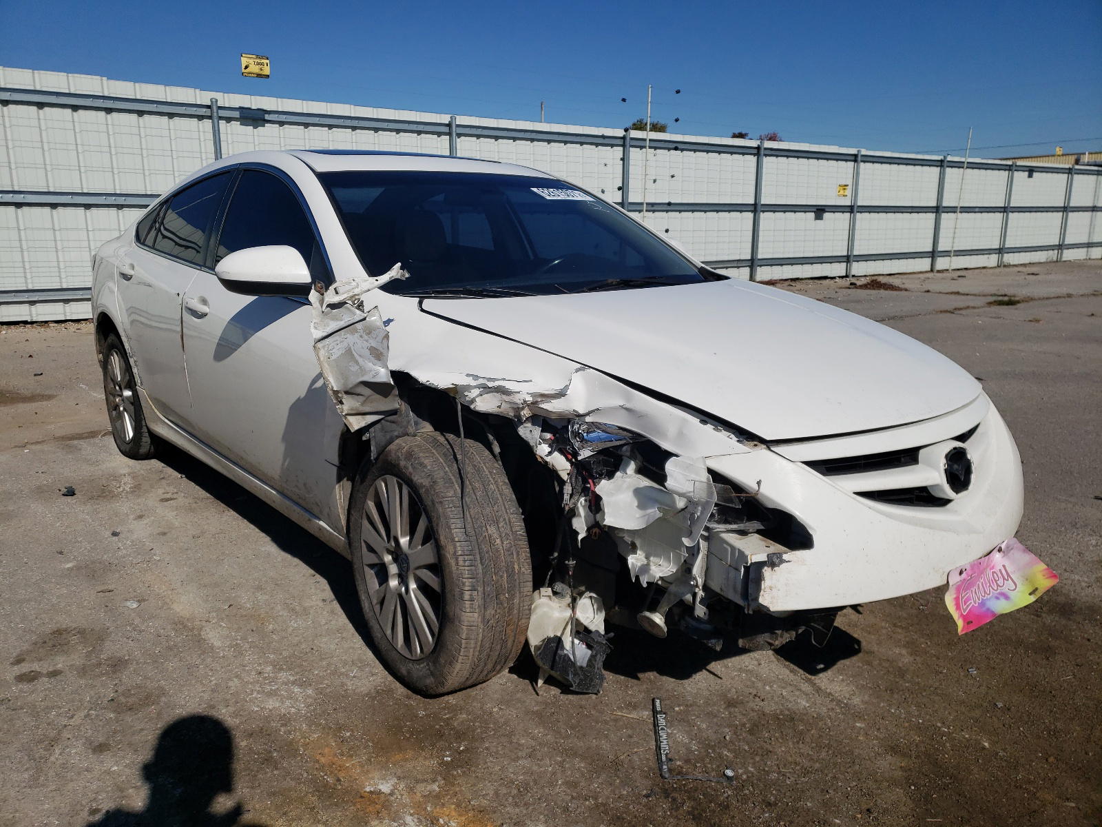 MAZDA 6 I 2009 with VIN 1YVHP82A995M11989 - Photo from auction