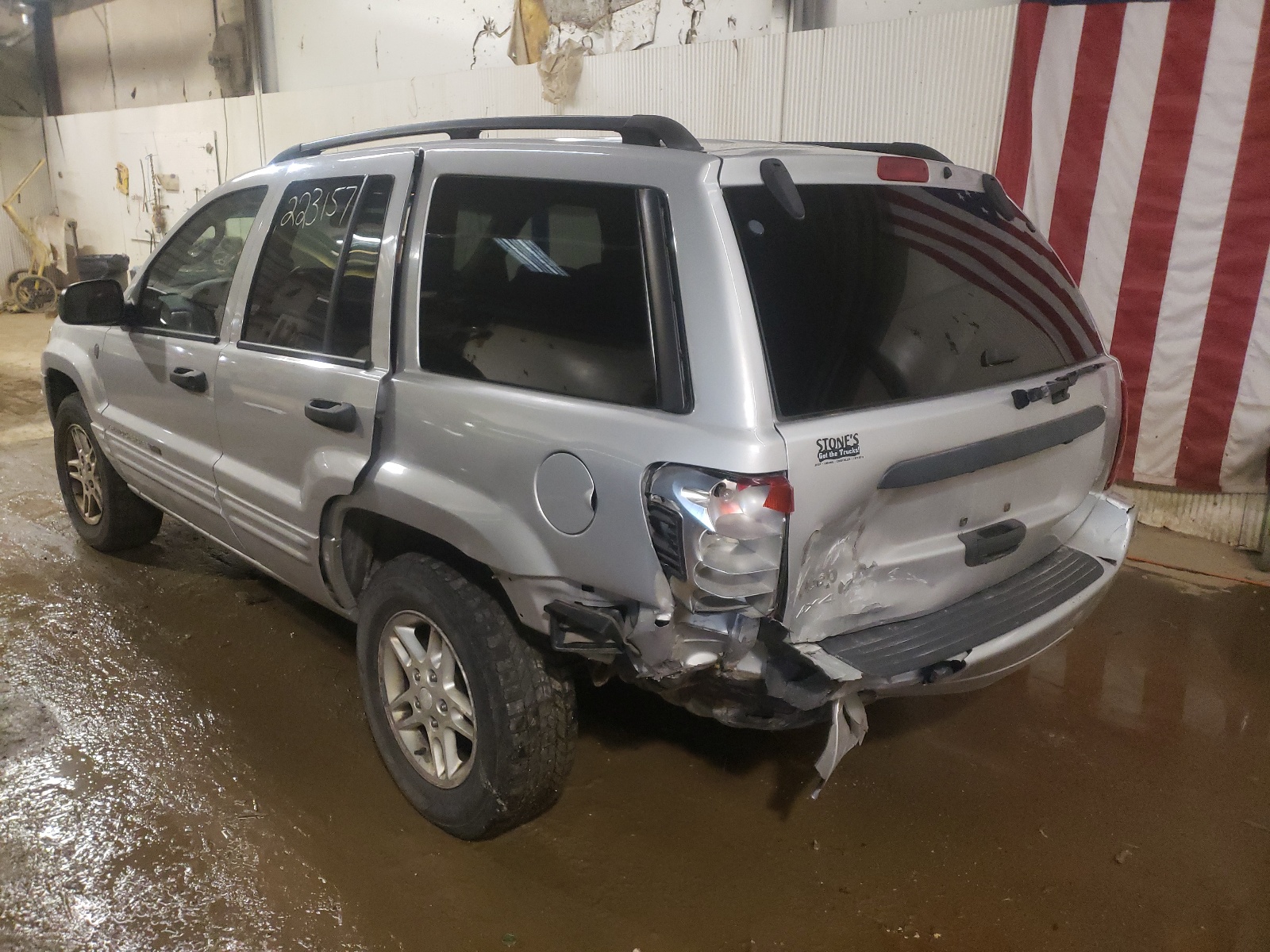 Photo 3 from auction – 2004 JEEP GRAND CHER with VIN 1J4GW48S34C415726