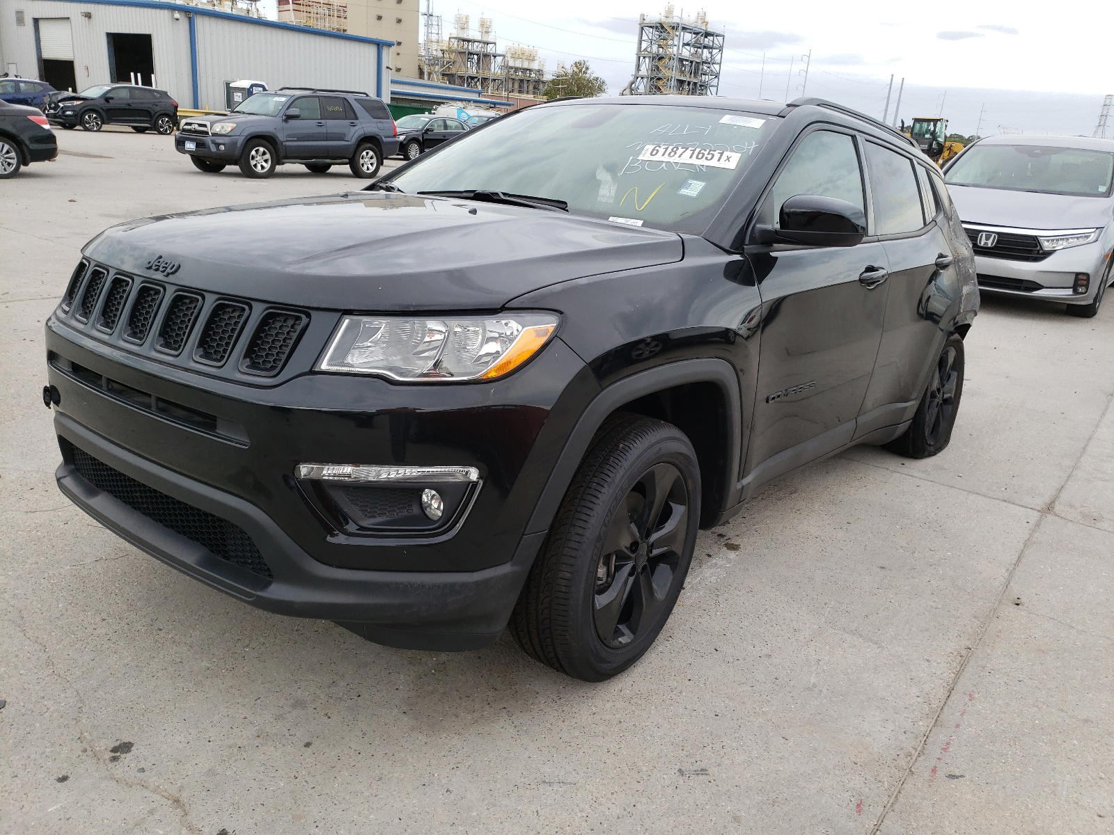 Photo 2 from auction – 2021 JEEP COMPASS LA with VIN 3C4NJCBB8MT572204