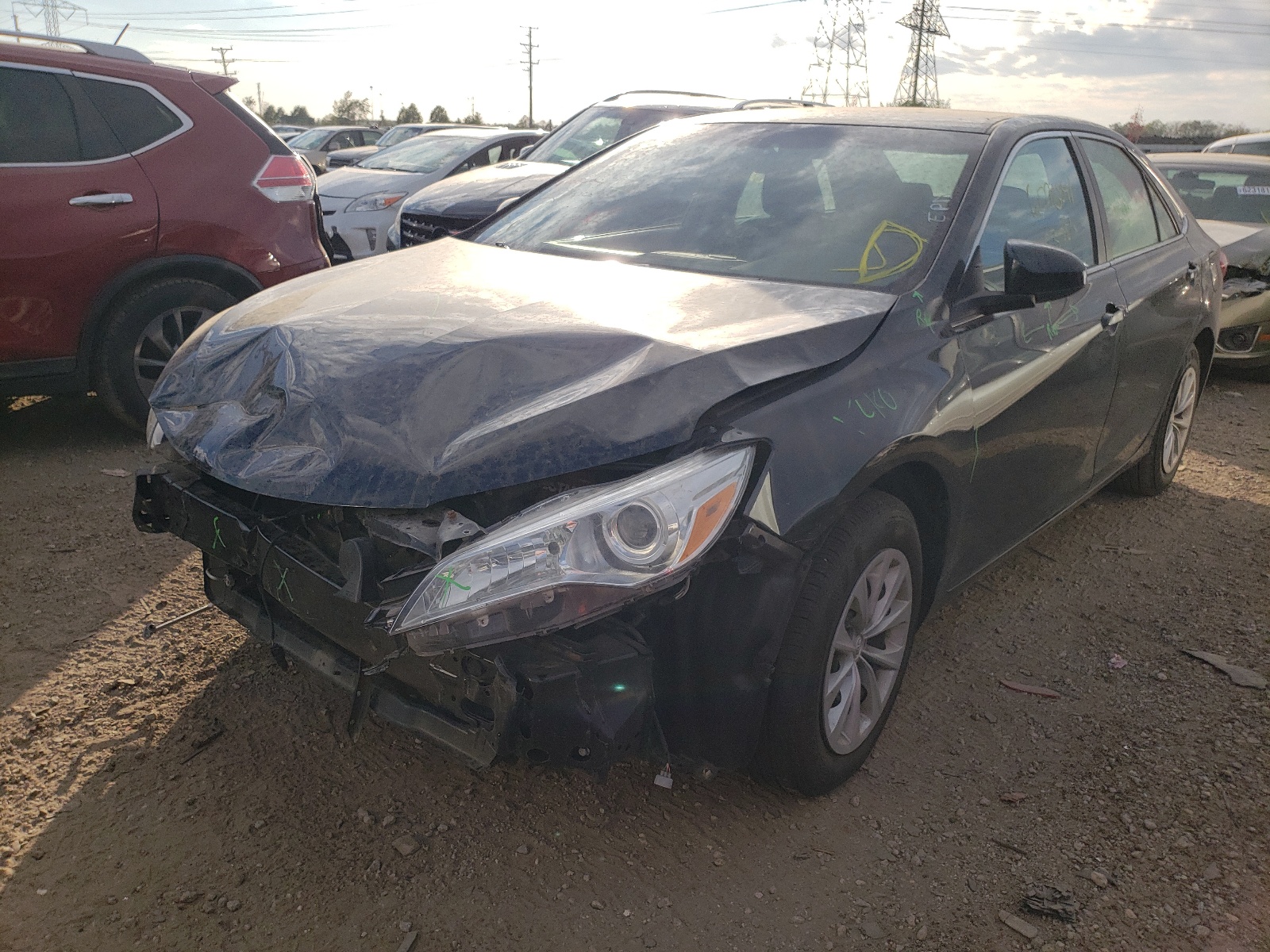 Photo 2 from auction – 2016 TOYOTA CAMRY LE with VIN 4T4BF1FK1GR569160