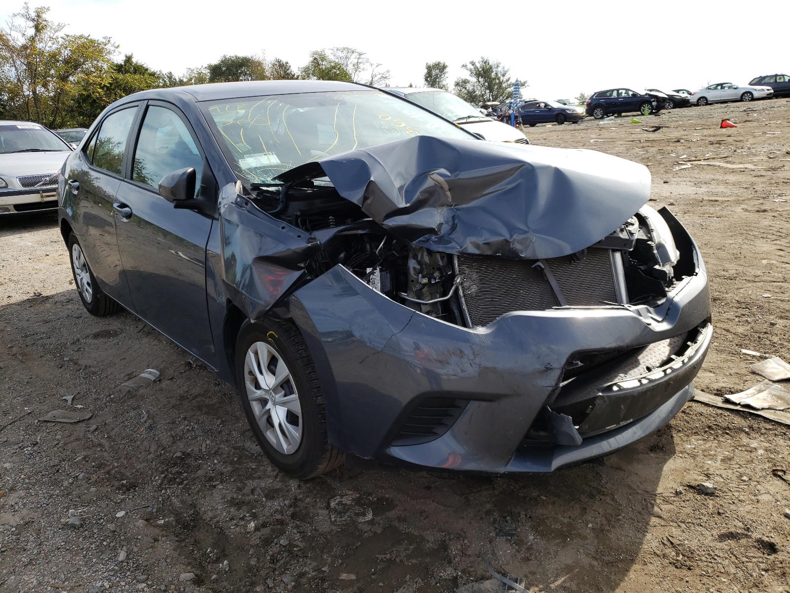 TOYOTA COROLLA L 2016 with VIN 5YFBURHE6GP553043 - Photo from auction