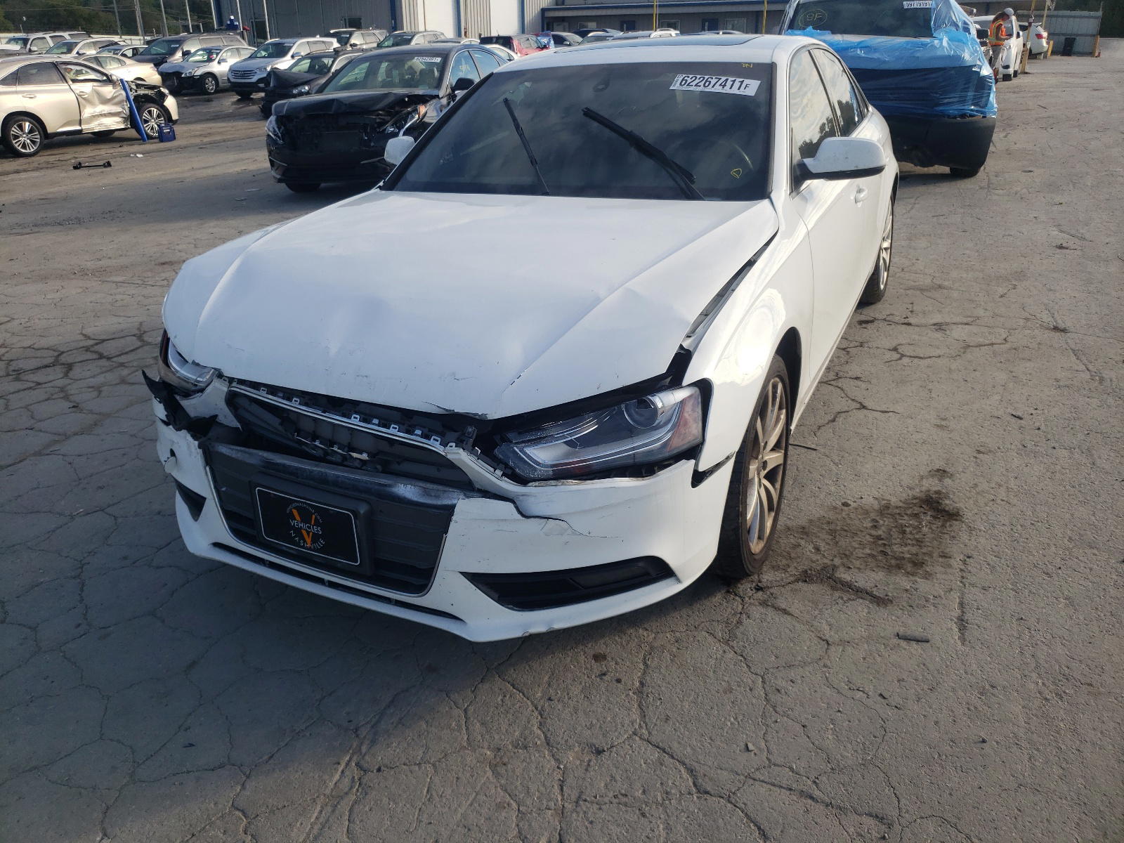 Photo 2 from auction – 2013 AUDI A4 PREMIUM with VIN WAUFFAFL2DN025004