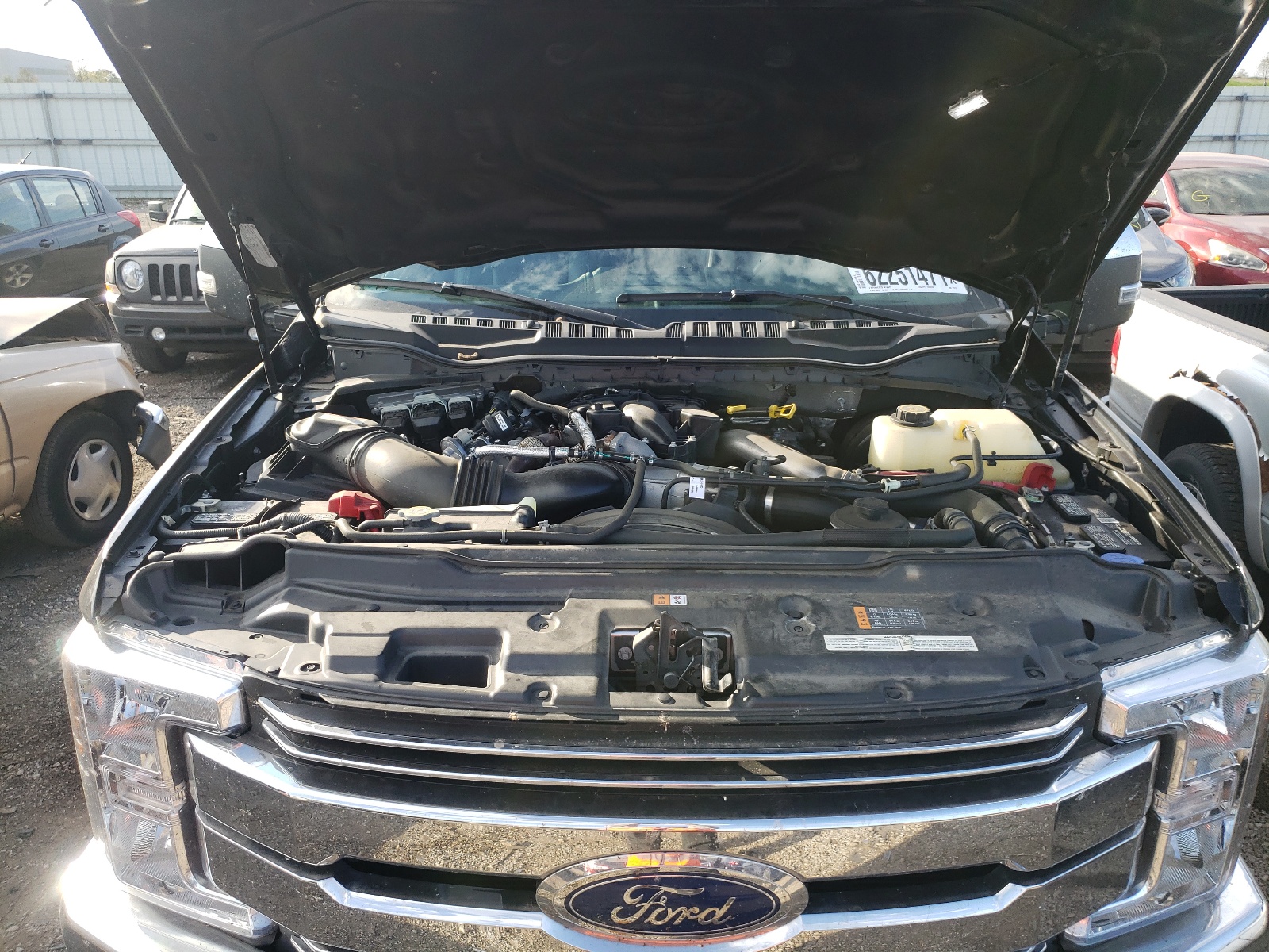Photo 7 from auction – 2019 FORD F250 SUPER with VIN 1FT7W2BT9KEE19129