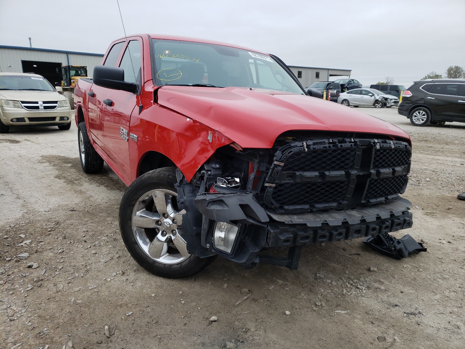 RAM 1500 ST 2018 с VIN 1C6RR6KT4JS305621 - Фото с аукциона