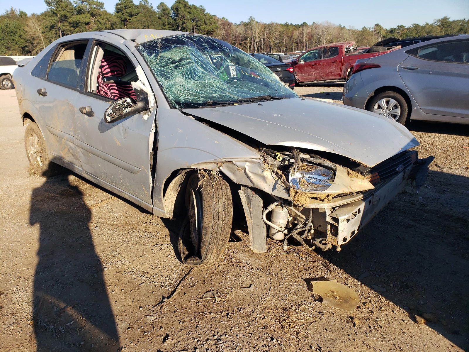 FORD FOCUS S 2001 with VIN 1FAFP34341W106158 - Photo from auction