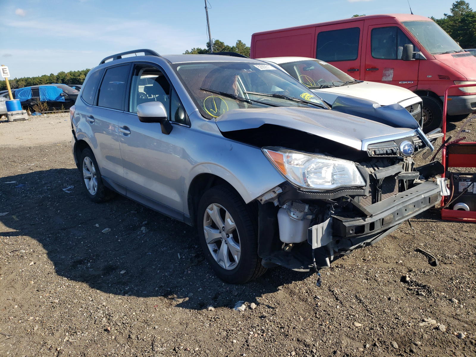 SUBARU FORESTER 2 2014 with VIN JF2SJAJC8EH481727 - Photo from auction