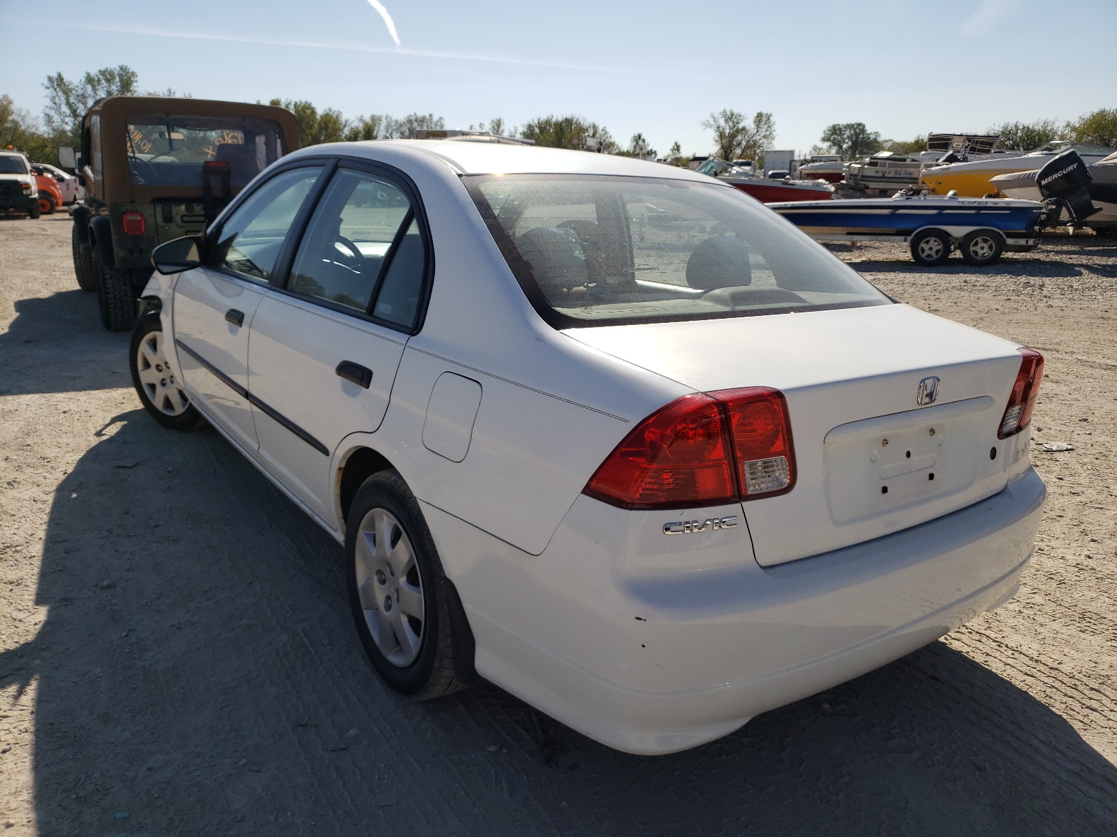 Photo 3 from auction – 2005 HONDA CIVIC DX with VIN 2HGES16435H559188