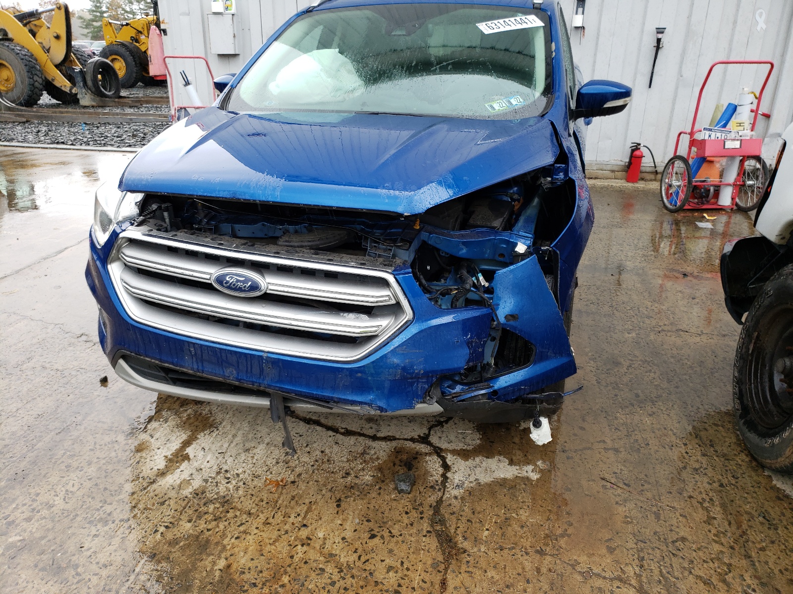 Photo 9 from auction – 2017 FORD ESCAPE TIT with VIN 1FMCU9J91HUD02917