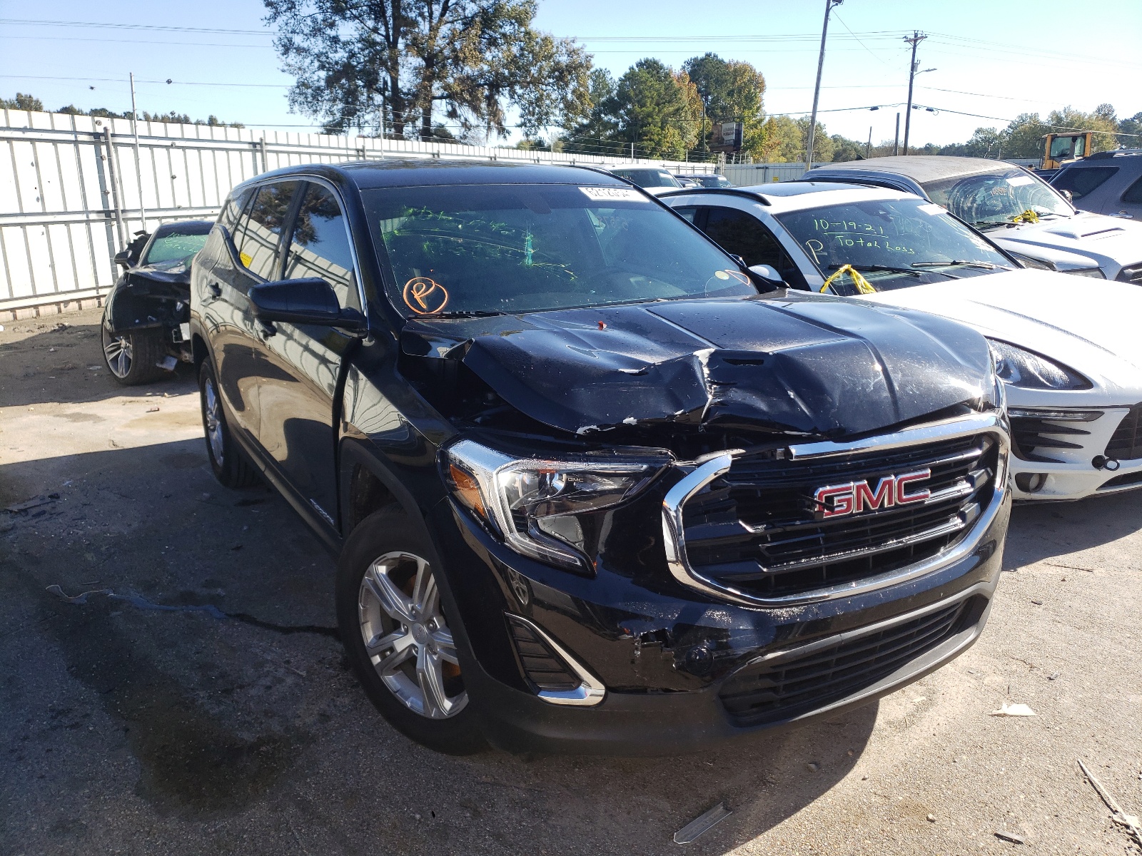 Photo 1 from auction – 2018 GMC TERRAIN SL with VIN 3GKALMEV6JL401343