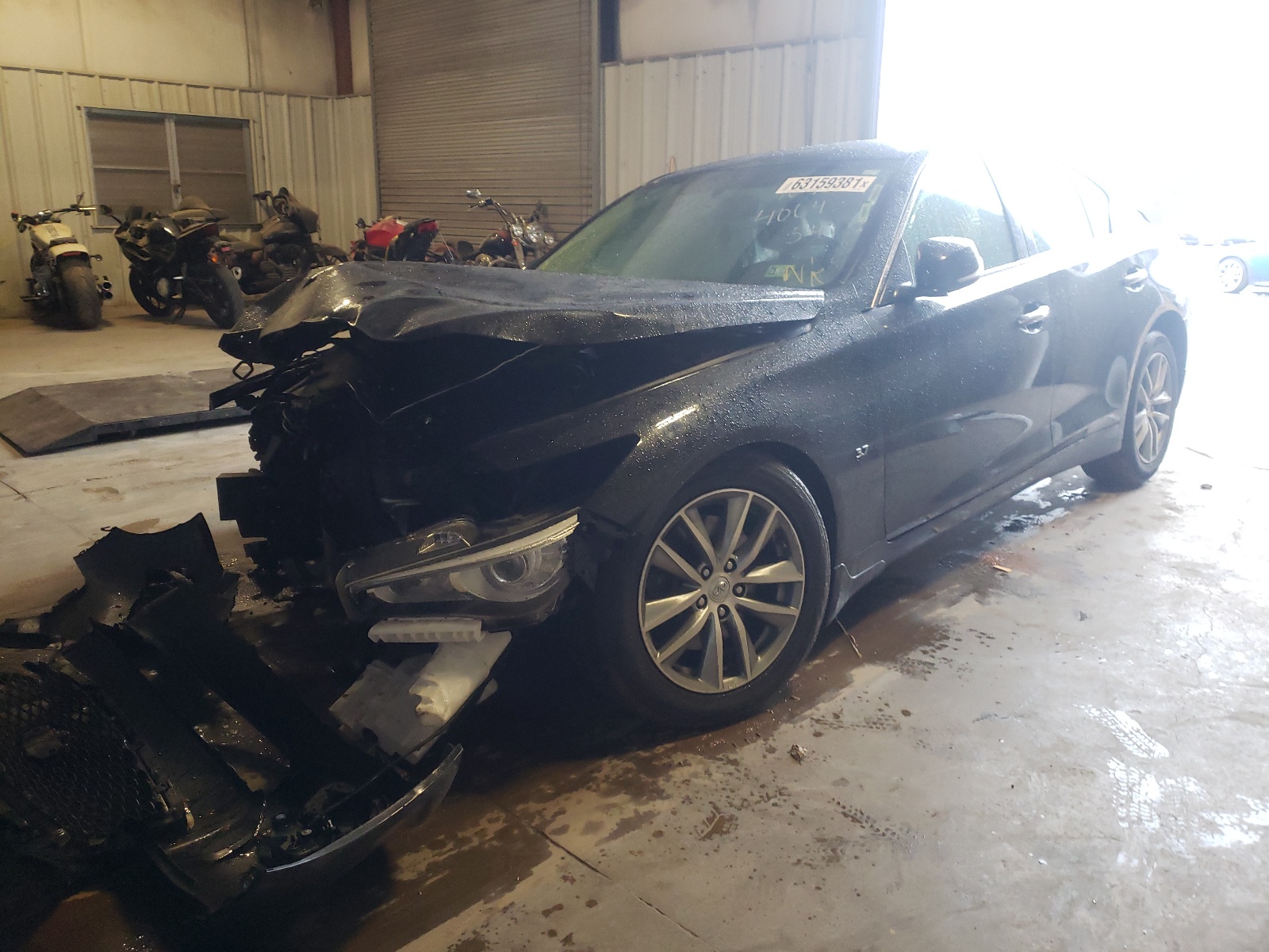 Photo 2 from auction – 2015 INFINITI Q50 BASE with VIN JN1BV7AR6FM414064