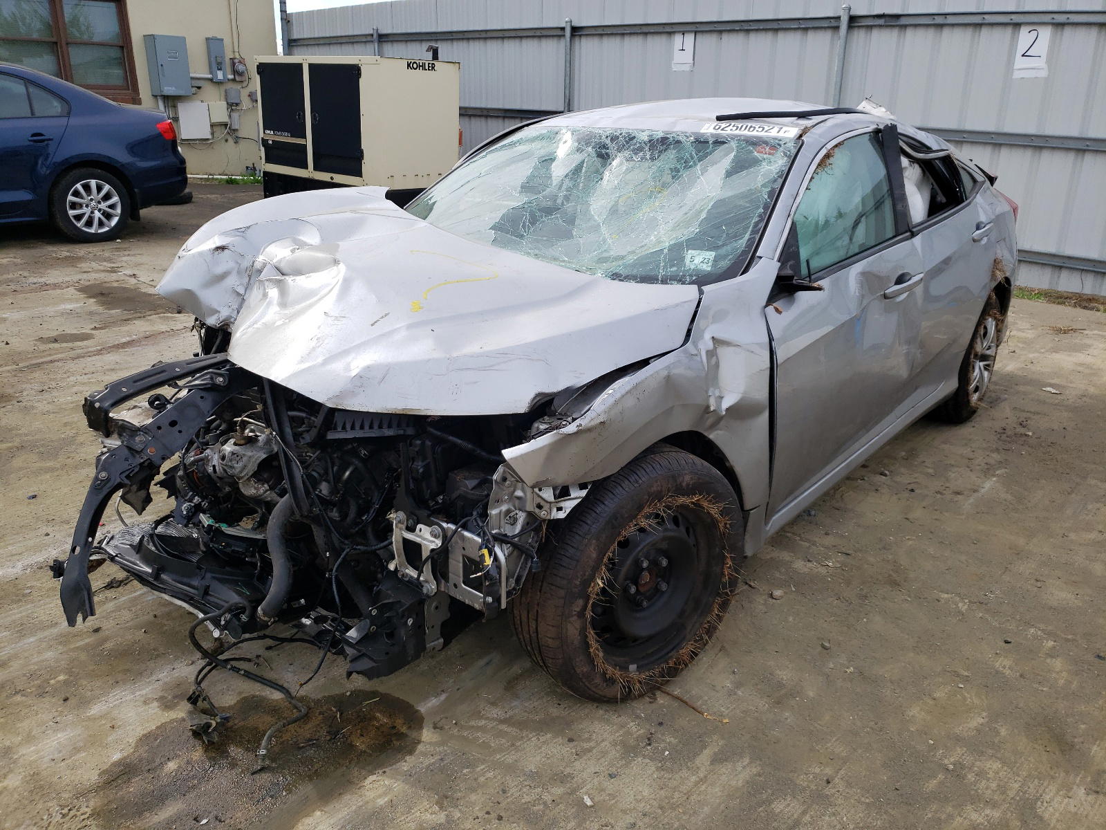 Photo 2 from auction – 2016 HONDA CIVIC LX with VIN 19XFC2F52GE200329
