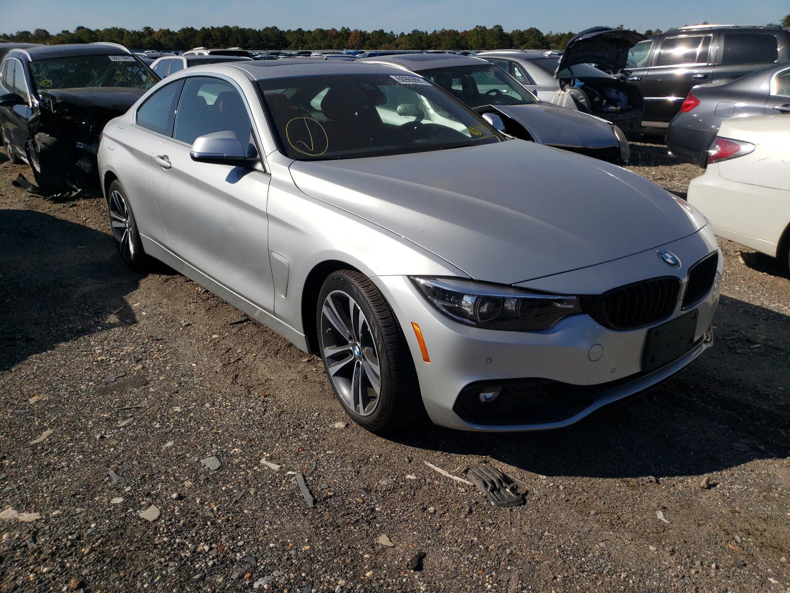 BMW 430I 2020 with VIN WBA4W3C01LFJ18876 - Photo from auction