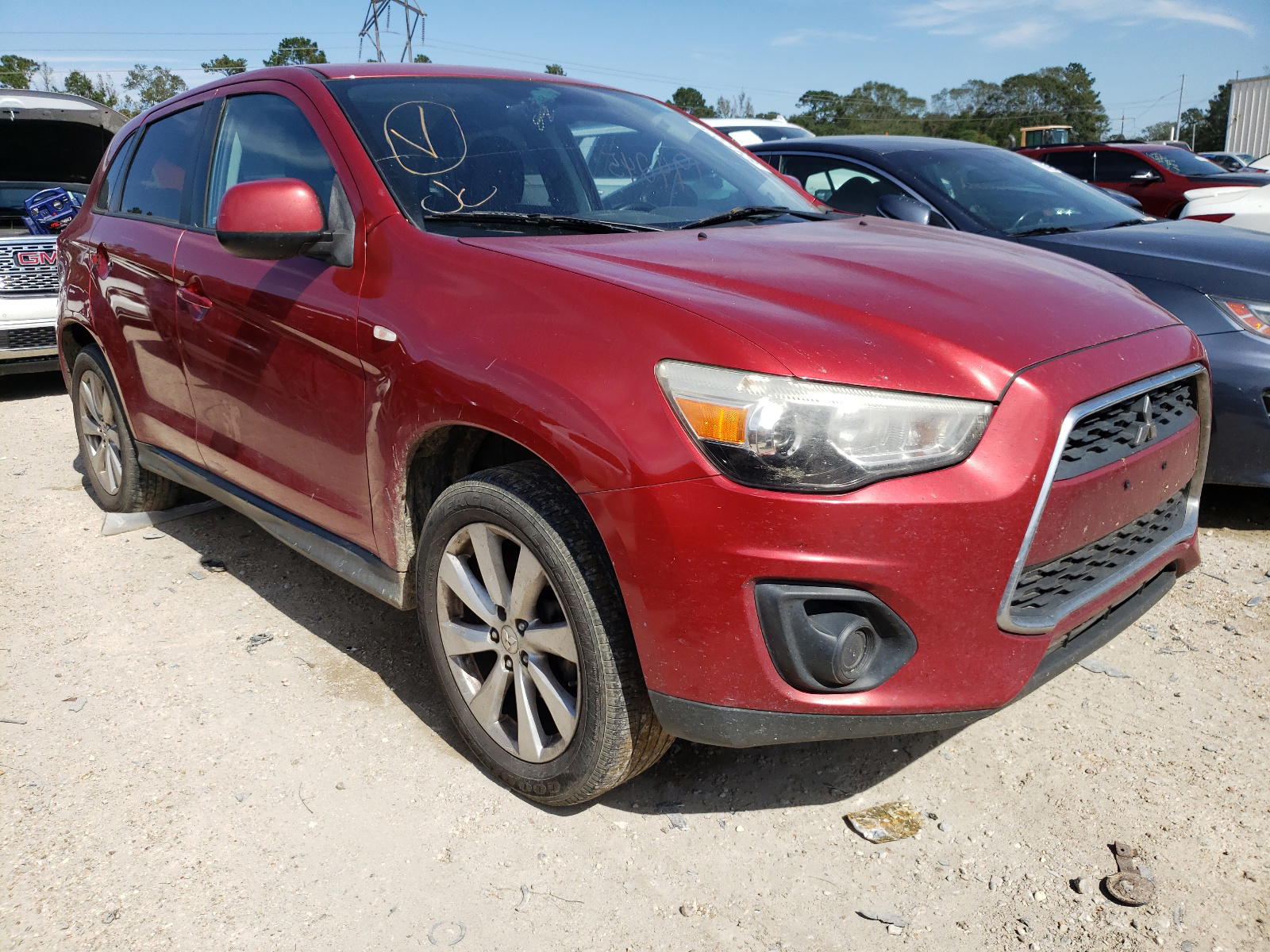 MITSUBISHI OUTLANDER 2013 with VIN 4A4AP3AU7DE009167 - Photo from auction