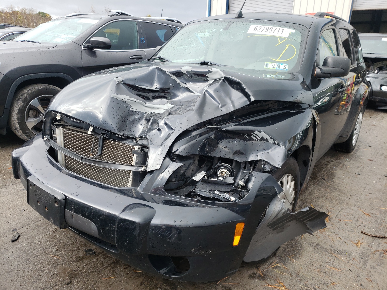 Photo 2 from auction – 2010 CHEVROLET HHR LS with VIN 3GNBAADBXAS528993